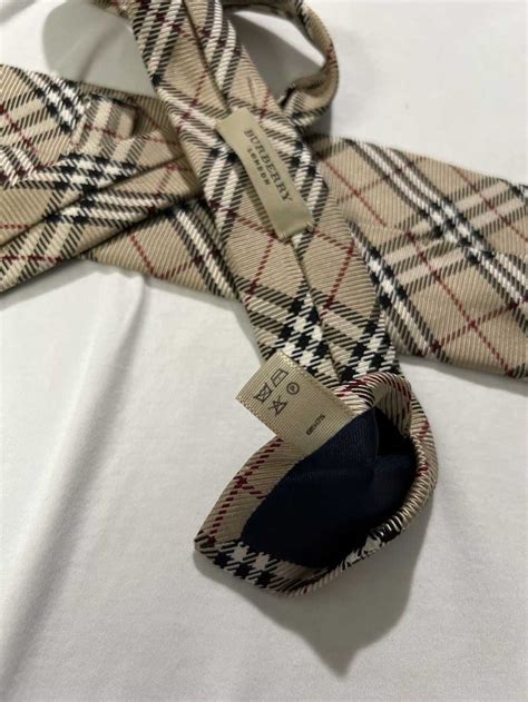 burberry classic nova check tie